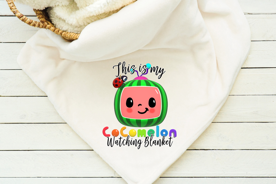 Cocomelon blanket