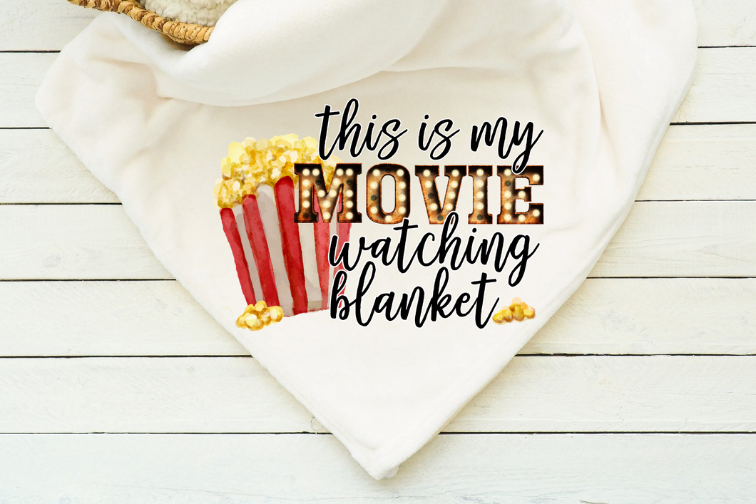 Movie watching blanket