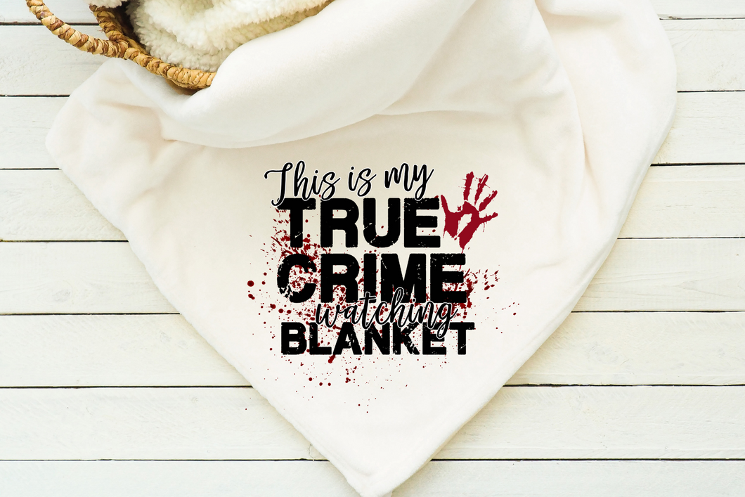 True Crime blanket